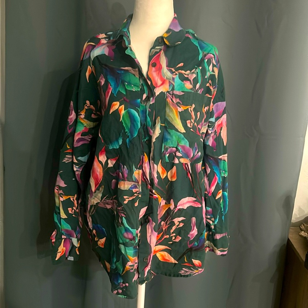 Calia Swim button down coverup
